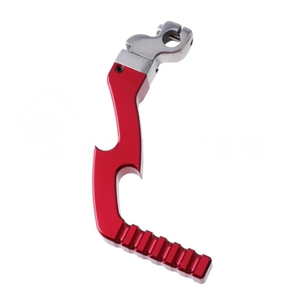 Xvedfh Red Gear Shifter Pedal Motorcycle Parts Cnc Alloy Kicks Start Levers Starter Lever Dirt Pit Bike For Crf50 Xr50 Crf70 Klx110