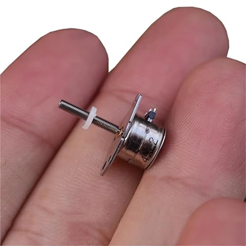 Moteur pas à pas 8 mm curseur linéaire arbre à vis biphasé 4 fils course 10 mm miniature