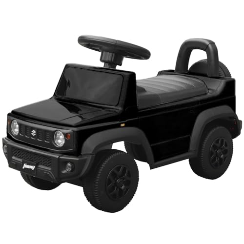【公式モデル】アイジュトイズ 足けり乗用玩具 スズキ ジムニー シエラ SUZUKI STマーク取得 キッズカー 子供用 乗用玩具 (ブルーイッシュブラックパール)
