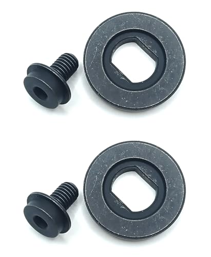 COEOPNC Pack of 2 N621119 Steel Outer Clamp Washer 648697-00 DCS372 Blade Bolt FITS DCS390 DCS391 DCS392 DC310 DCS373 Circular Saw DC310K DC390B Parts Assembly for DeWalt Replacement Accessories
