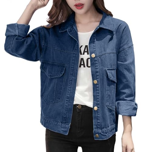 Veste en jean pour femme décontractée, idéale pour vos sorties en ville