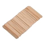 CORHAD 1000 Piezas Palitos Madera Natural Palos Manualidades Resistentes Lisos para Artesanía DIY Etiquetas Plantas Decoración Fiestas
