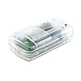 Relco RS7118/LED Transparenter LED Bodendimmer mit Schiebeschalter 230V, LED 4-100W, Halogen 40-250W