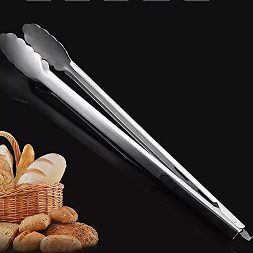 Pinza da Cucina Pinza per Alimenti in Acciaio Inox Pinza Piccola per Conchiglie per Servire Antipasti, Dolci, Insalate, Barbecue e Cucinare