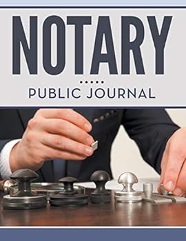 Paperback Notary Public Journal Book