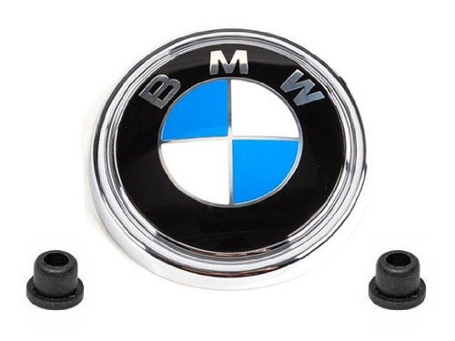 BMW e70 Hatch Emblem Roundel + Grommets GENUINE