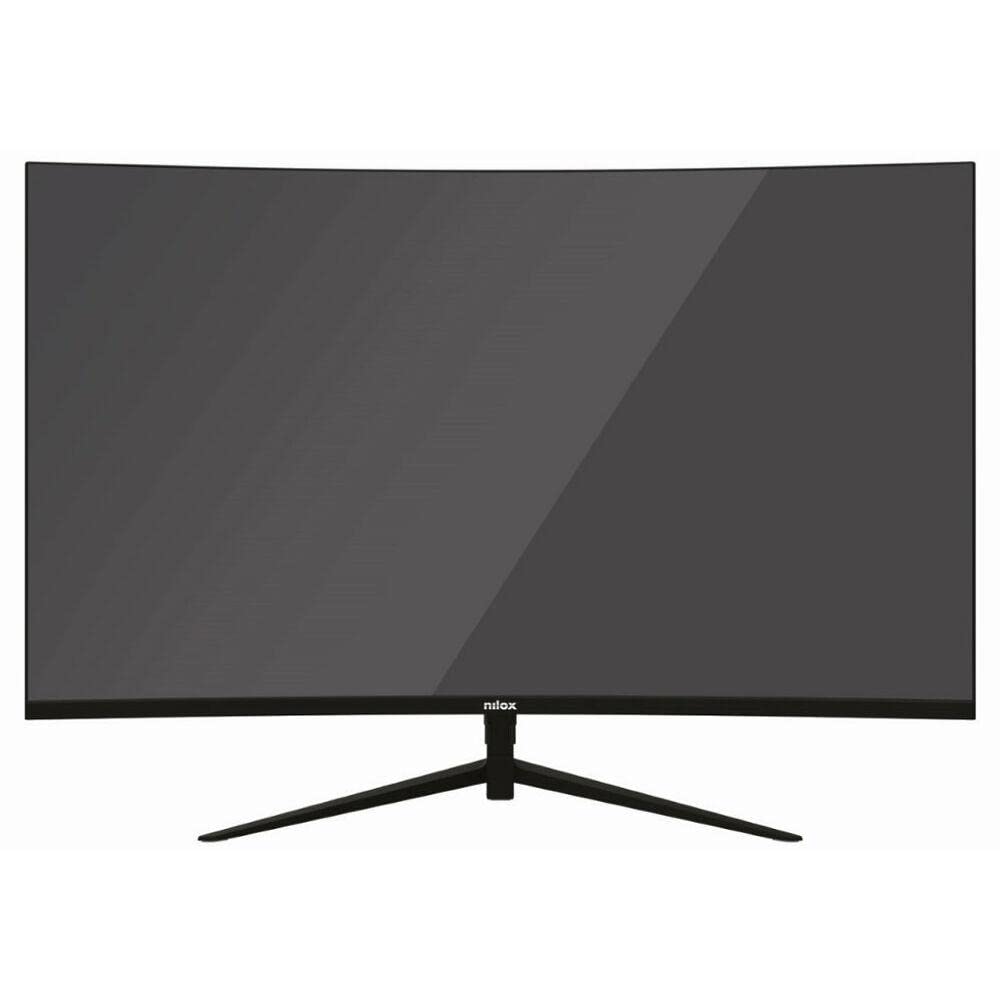 Nilox NXMM27CRVMM01 Monitor Curvo da 27 Pollici FULL HD, Monitor da Computer Frameless con Frequenza 180Hz e Porte HDMI-DVI-DP, Tecnologia G-Sync e Freesync, Angolo di Visione 178°
