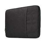 Laptoptasche mit Jeans-Effekt, 13 Zoll (33 cm) für Sony Vaio, Schwarz