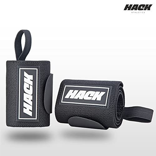 Hack Athletics Professional 24" Flexible Wrist Wraps with Thumb Loops - Image 4