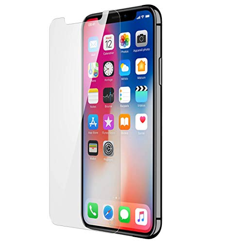 Forceglass - Protector de Pantalla de Cristal Templado para iPhone XS