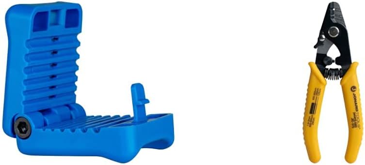 Jonard Tools MS-6 Mid Span Fiber Optic Cable Slitter (1.2mm-3mm) and JIC-375 Three Hole Fiber Optic Stripper Tool Bundle