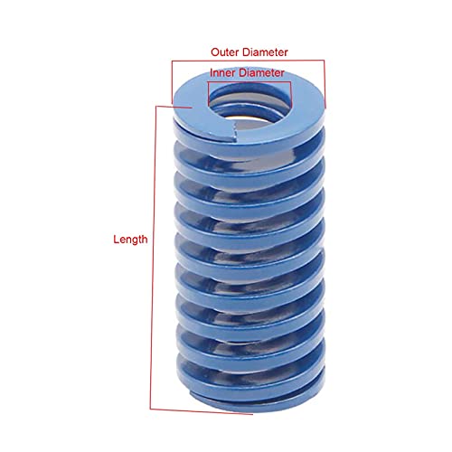 Ressort de compression bleu OD27mm x ID13.5mm pour moule industriel