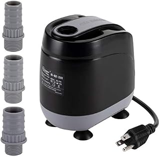 660GPH Aquarium Water Pump,Submersible Water Pump Max 8.2ft High Lift,Anti-dry Burn Protection 360°