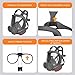 6878 Spectacle Kit,for 3M Full Facepiece Respirators, Compatible with 3m Spectacle Kit,Including 6000, FF-400, and 7000 Series, Adjustable Prescription Lens Frame for Eye Glass Wearers, Not Included