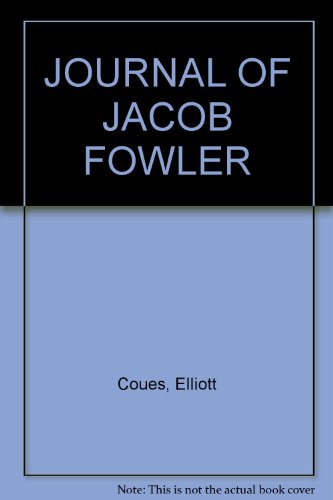 Journal of Jacob Fowler B01MA38XE5 Book Cover
