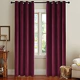 SOXART Home Luxury Velvet Curtains Grommet for Living Room -Elegant Interior Decoration Soft Drapes...