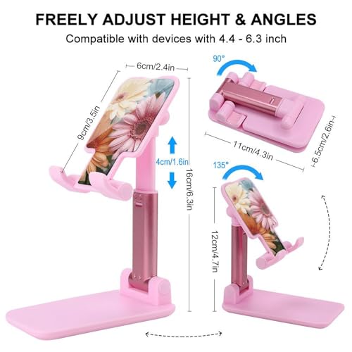 Support téléphone bureau pliable pour éviter la fatigue