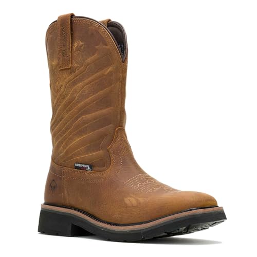 Wolverine Men's Rancher Flag Lx Square Toe Wellington Construction Boot2