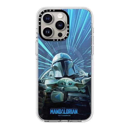 Coque iPhone 15 Pro Max CASETiFY transparente et compatible MagSafe pour Star Wars