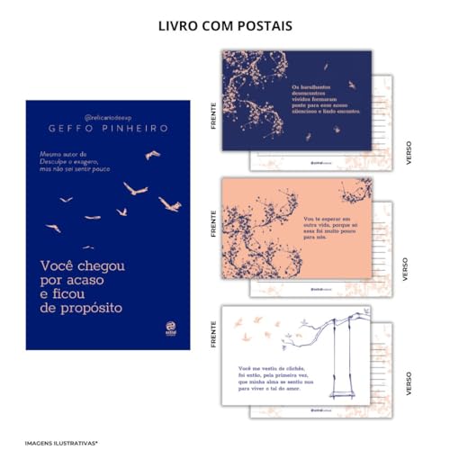 Você chegou por acaso e ficou de propósito + brindes