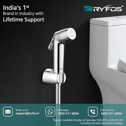 Image of India's 1st Lifetime Support Brand, R1015HF, ABS, Health Faucet