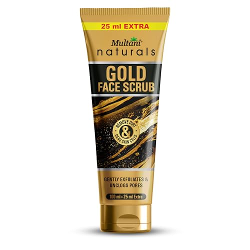 Image of MULTANI NATURALS GOLD FACE SCRUB 100ML+25 ML FREE