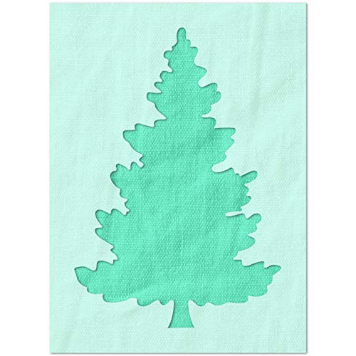 Stencil Stop Fir Christmas Tree Stencil - Reusable for DIY