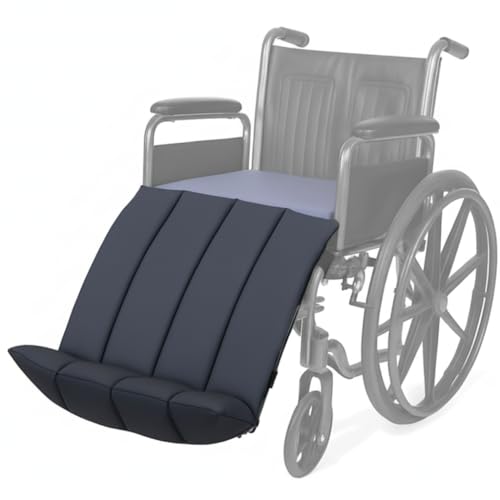 NYOrtho Wheelchair Foot & Calf Pad – Leg Rest Cushion for Wheelchairs – Comfortable & Secure Support – Protects Legs from Pressure & Skin Injury – Durable & Easy to Clean (Fits W/C 16-20in)