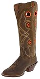  Tony Lama Damen Cowboy Stiefel 3R2403L Cafe Westernreitstiefel Buckarroo Lederstiefel Braun 38 EU