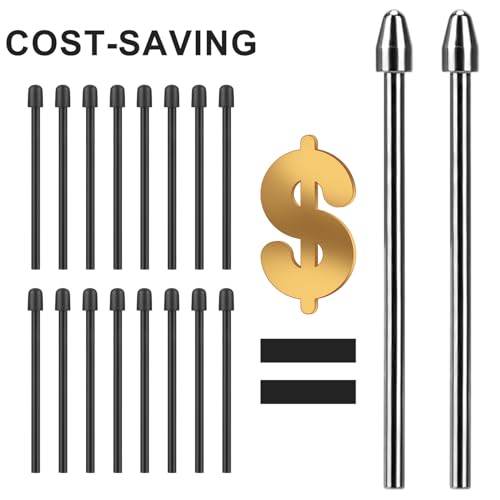 2PCS Pen Tip Replacement for Kindle Scribe Stylus Pen Tips Titanium Alloy Premium Pen Nibs Accessories with 4096 Grade High Sensitivity
