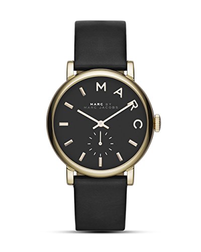 Preisvergleich Produktbild Marc Jacobs Damenuhr Leder / Sonstige analog Quarzwerk Leder MBM1269