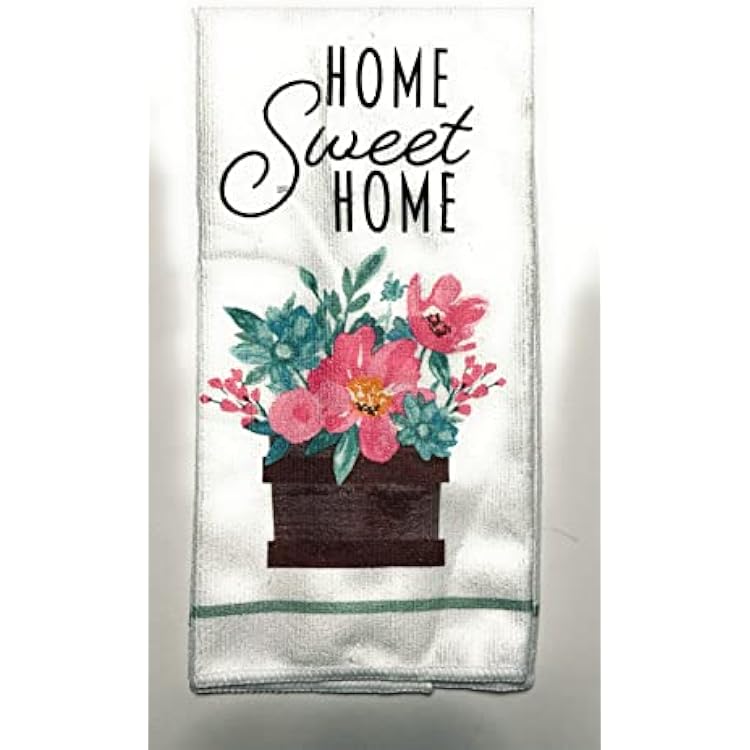 Home Collection 5 Piece Towel Set - Home Sweet Home.