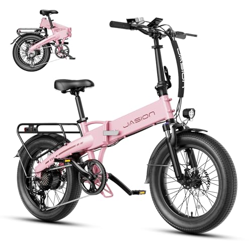 Jasion Electric Bike for Adults, 1000W Peak Motor up to