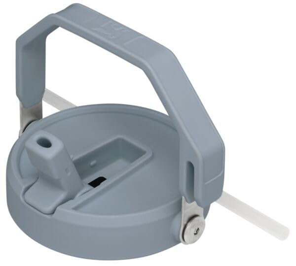 Image of Stanley IceFlow Flip Straw Jug with Handle 96 oz| Twist On Lid and Flip Up Straw | Leak Resistant for Travel and Sports | Insulated Stainless Steel | BPA-Free | Fog