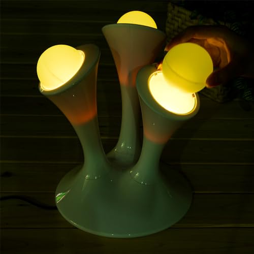 Veilleuse LED champignon au design épuré pour éclairage de chambre premium - 6