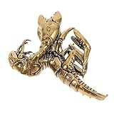 Unique et créatif : la forme du homard extraterrestre apporte une touche décorative distinctive et unique, support de pièce maîtresse, homard décoratif en laiton