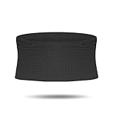 Zkhxhtg Adjustable Running Waist Belt Knit Concealed Waist Bag Storage Belt Multifunctional Knit Breathable Concealed Waist Bag