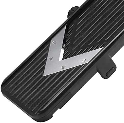 Close-up of Cuisinart Mandoline V-blade