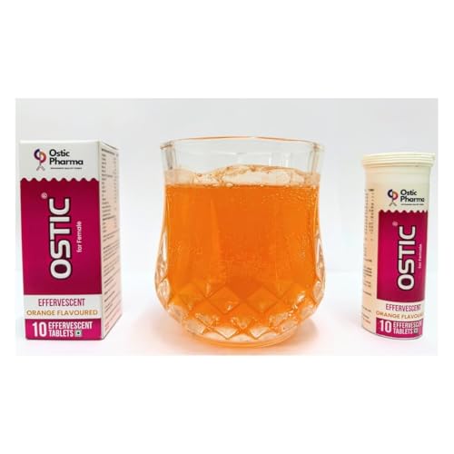 Image of Ostic: Wellness Product for female | Orange Flavour | Multivitamins and mineral | 10 Tablets