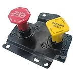 24340522 Dash Control Brake Valve 5-Ports Compatible with Volvo VNL Heavy Duty Trucks - Dual Park Trailer Parking Brake Module Replace 21315044 21750583 K035691 K035691X