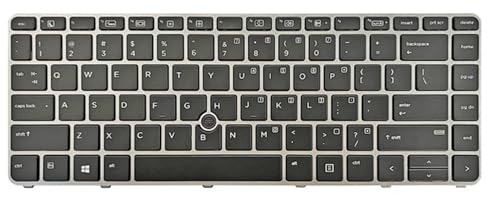 �����p FOR HP Zbook 14u G4 �i�V���o�[�j �݊����̂�������L�[�{�[�h