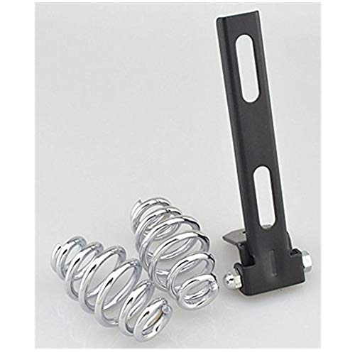 Dlll Uinversal Motorcycle Solo Seat 3'‘ Springs Bracket Mounting Kit For Harley Custom Softail Chopper Bobber Honda Yamaha Kawasaki Suzuki And Triumph Rigid Build Or Any Custom Applications #TOP4