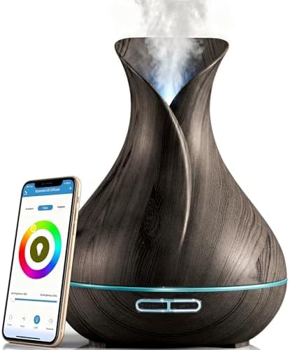 Sierra Modern Home Smart WiFi Humidifier - Aromatherapy Essential...