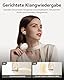 Baseus MC1 Pro Open Ear Kopfhörer, Ohrclip mit Beeindruckender Klang, Adaptiver Bassverstärkung, Bluetooth 6.0, Geräuschunterdrückung bei Anrufen, IP67, 40H Akk, 5,0g Buds -Perlmuttweiß