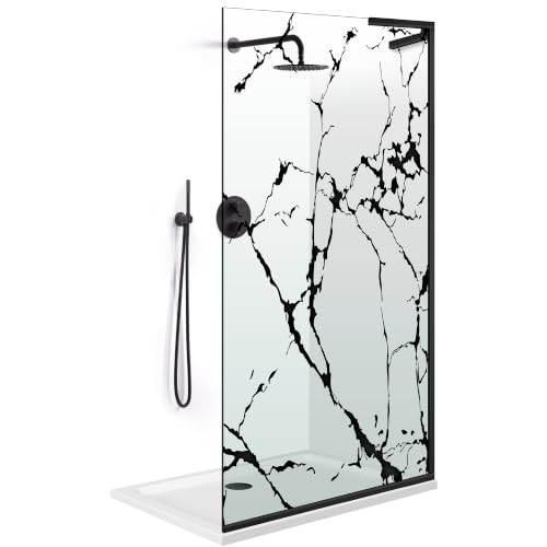 Mampara de ducha de limpieza fácil gracias al cristal nano recubierto de 70 x 195 cm 4