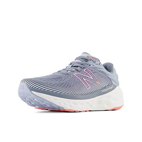 New Balance Women's Fresh Foam X 840F V1 Running Shoe, Arctic Grey/Raspberry, 8 M