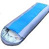 Jianghuayunchuanri Bequemer Schlafsack Camping Warme Schlafsack Baumwolle Schlafsack Outdoor Erwachsene Schlafsack Indoor- und Outdoor-Aktivitäten (Farbe : Blue, Size : 215x75cm)