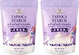 52USA Tapioca Starch, 28oz (Pack of 2), Tapioca Flour (794g), Gluten Free, Kosher, Vegan, No Preservatives, All Natural, Thickener for Soups, Gravies, Baking and Cooking
