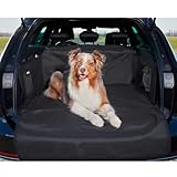 FLUFFINO® Kofferraumschutz Hund (inkl. Seiten- & Ladekantenschutz) - Wasserfeste, Kratzfeste & abwischbare Kofferraum Schutzmatte für Hunde - Hundedecke Auto Kofferraum
