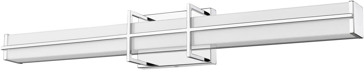 Z-Lite 1011-32W-CH-LED Harrison Vanity, 1-Light 32 Watts, Chrome